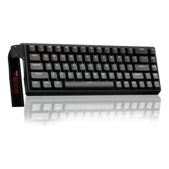 Teclado Magnético Aula Win68 68% Cor de teclado Preto Idioma Inglês US