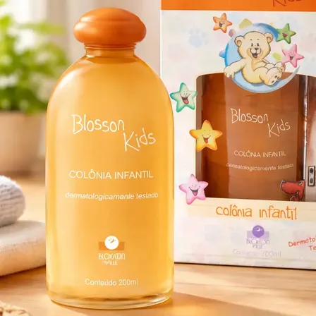Blosson Ville Kids Água de Colônia Infantil Sem Gênero 200ml