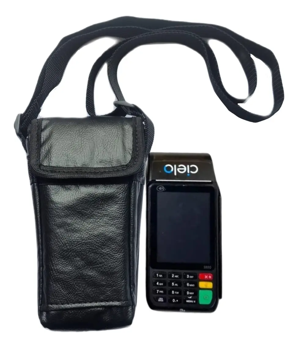 Estojo Case Para Máquina Cartão Crédito Motoboy Entregador