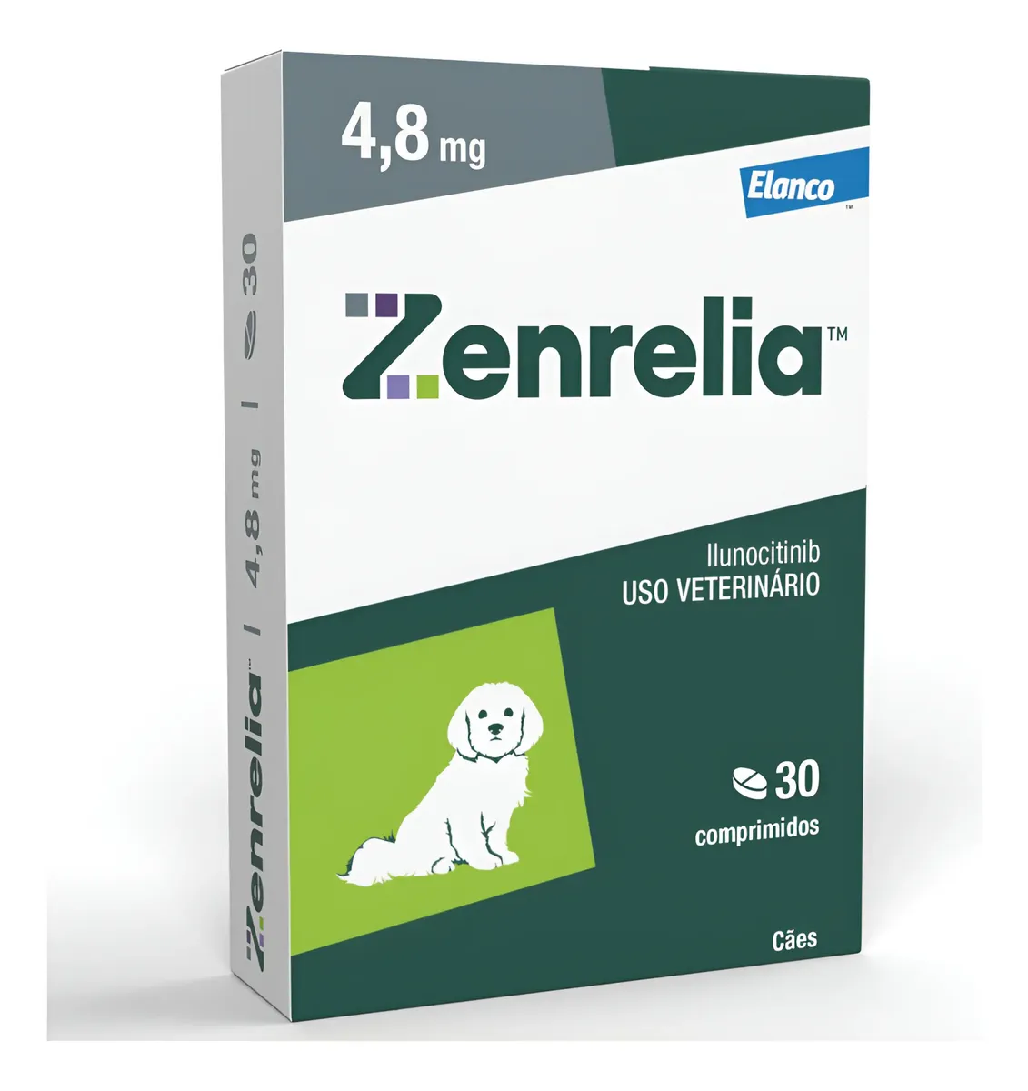 Zenrelia Antialérgico Para Dermatite E Coceiras 4,8mg 30comp Único