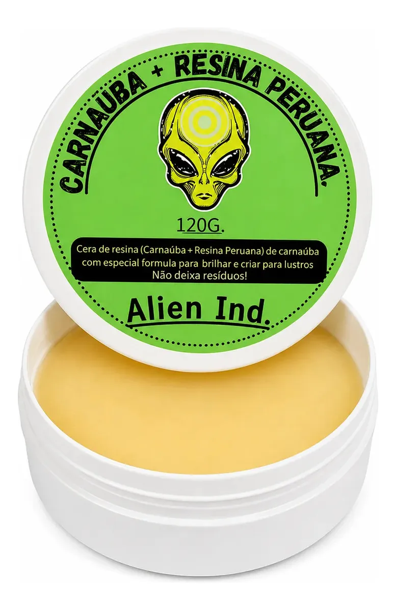 Cera De Polimento Alien Automotiva Melhora Pintura E Riscos