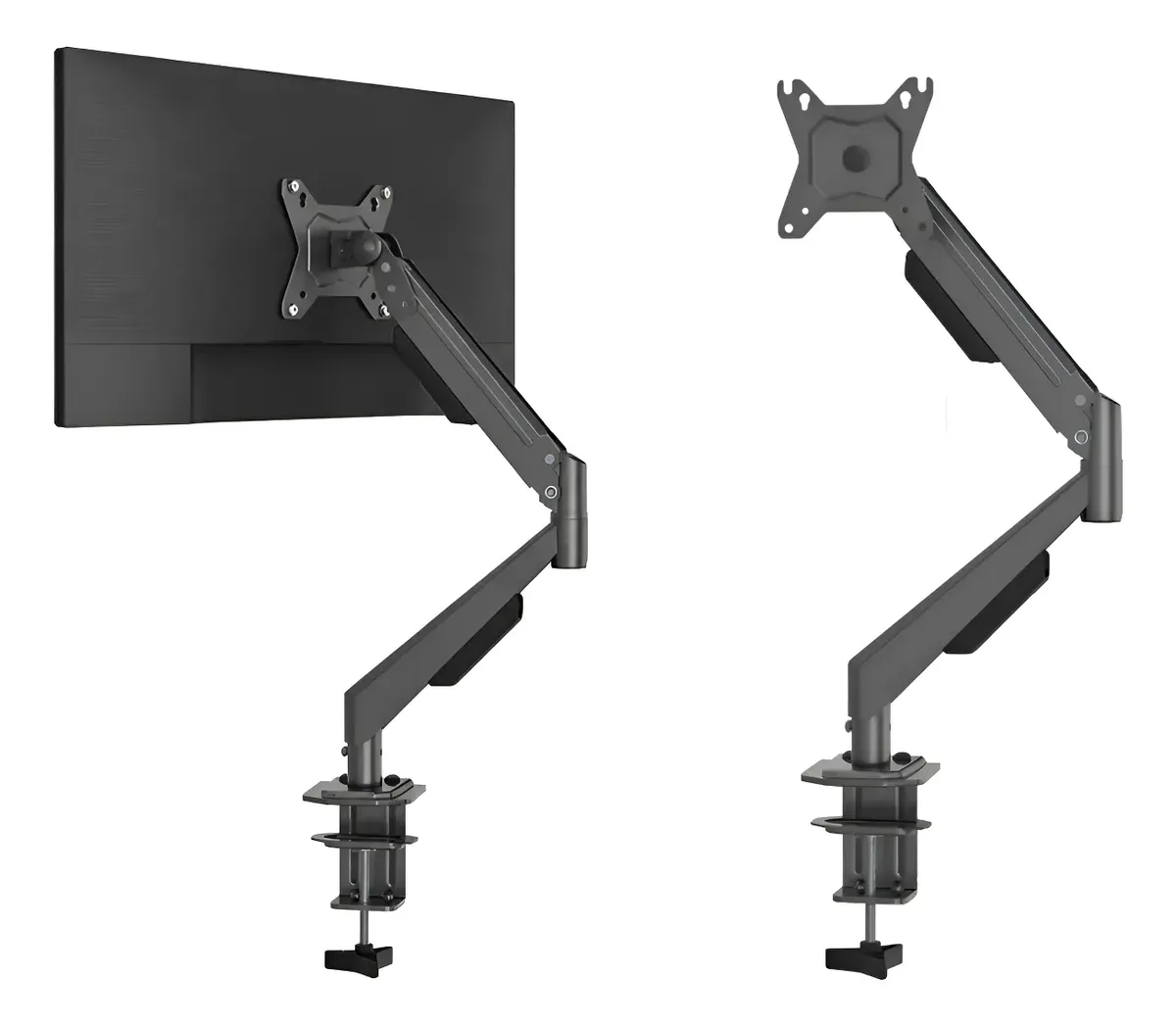Suporte Articulado Monitor Tv Sonn Mesa Pistão A Gás 13 A 32 Preto
