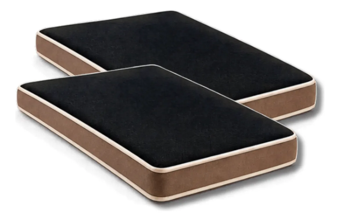 Kit Econômico Para Beliche 2 Colchões De Espuma D18 88x188x8