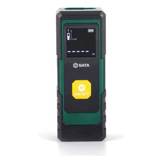 Medidor Distância Trena A Laser 30m Desl. Autom St62709 Sata