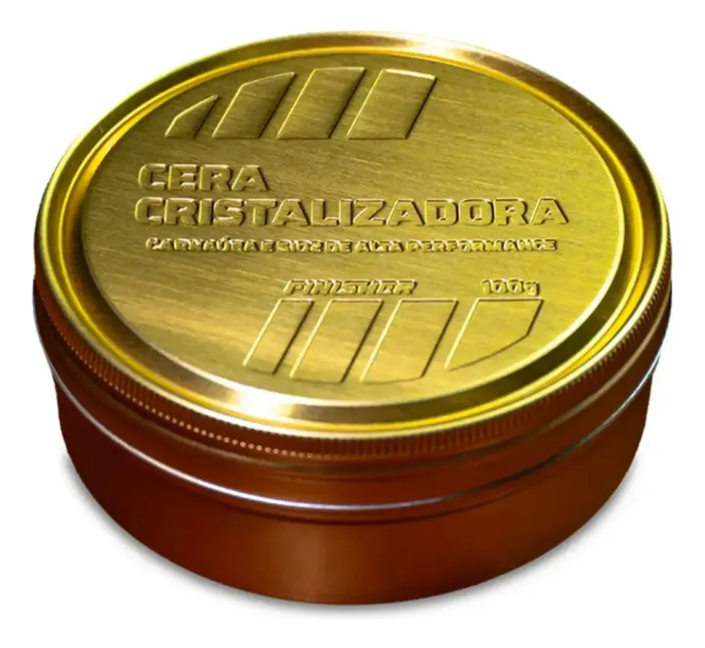Cera Cristalizadora Finisher 100g Carnaúba Sio2 Brilho E Proteção
