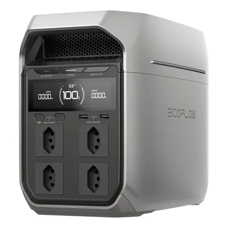 Ecoflow Delta 3 Plus 1800w 1024wh - 127v - Estação De Energia Portátil Gerador Solar Nobreak Ups 10ms