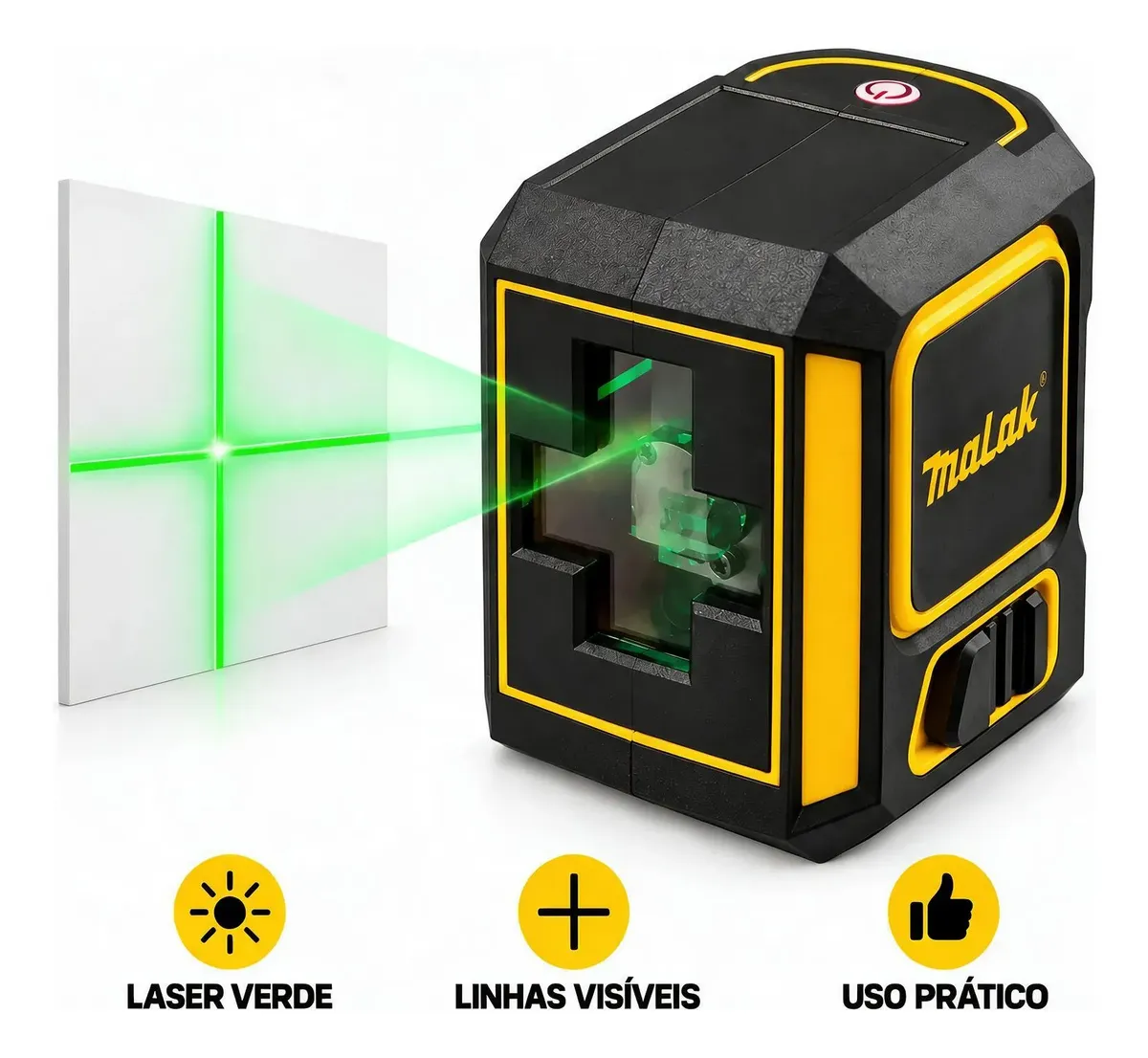 Nível Laser 2 Linhas Autonivelante Profissional