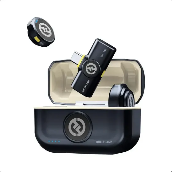 Hollyland Profissional Lark M2s Hollyland preto.