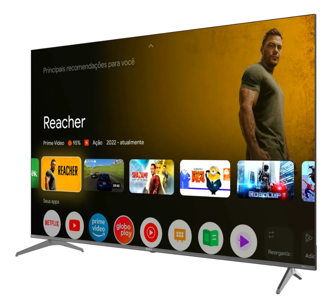Smart Tv 75 Philco P75cga Qled 4k Google Tv Dolby Atmos 60hz