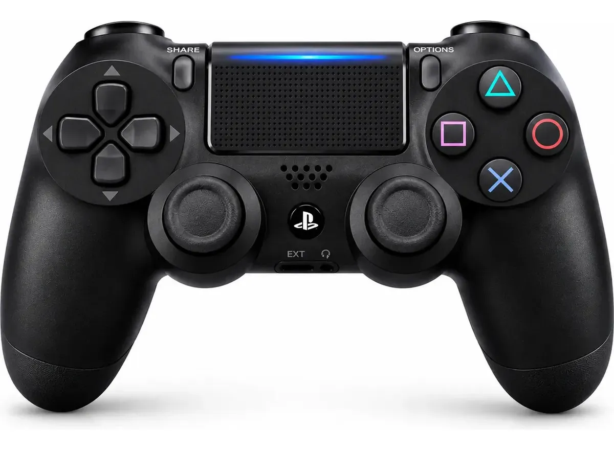 Controle Sem Fio Para Ps4 Bluetooth Dualshock 4 Preto