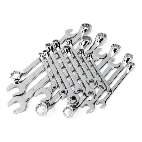 Jogo Chave Combinada Angular 45g 6 A 22 12 Pçs Sata St08048g Cor Cromada