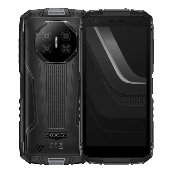 Celular Doogee Fire 3 Android 15 telefones com bateria 8350mah, tela 5.5", 12gb RAM (3+9), 64gb Rom, câmera 13mp, celular resistente IP68/IP69k