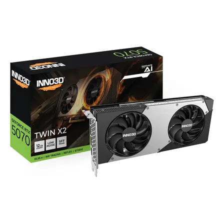 Placa De Vídeo Inno3d Nvidia Geforce Rtx 5070 12gb Gddr6