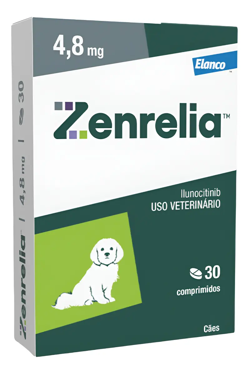 Zenrelia 4,8mg C/30 Comprimidos - Elanco Verde-escuro