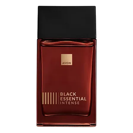 Deo Colônia Avon Black Essential Intense100 Ml