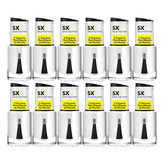 Esmalte Cora SX Super Secante 12 Unidades 10ml Secagem Rápida