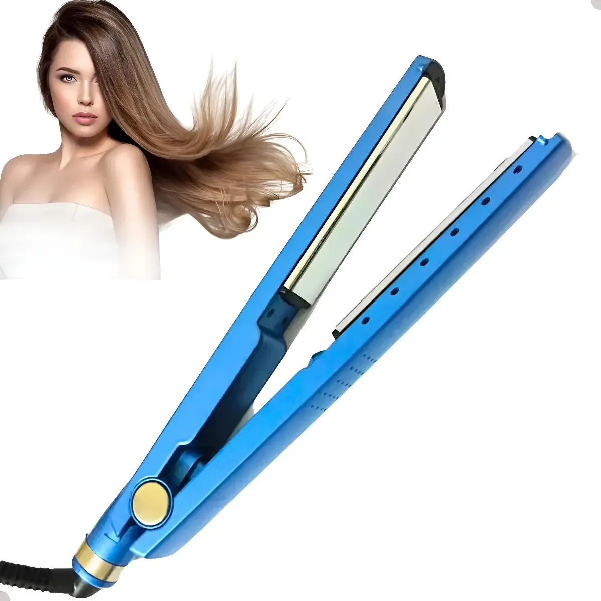 2x Chapinha Nano Titanium Prancha Alisadora Bivolt 450 Graus