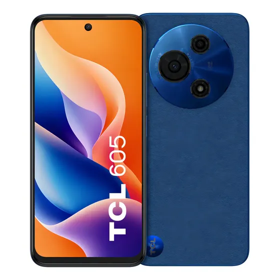 Smartphone Tcl 128gb 50mp 12gb Ram 6.7 Hd+ Octa-core 5.200 Mah Tcl 605 Azul