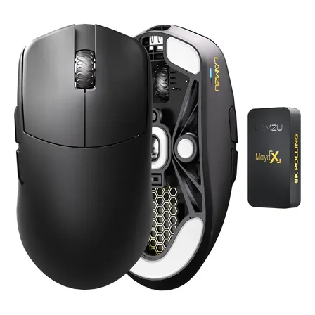 Mouse Sem Fio Lamzu 8k Polling Maya X Mo00221 Preto