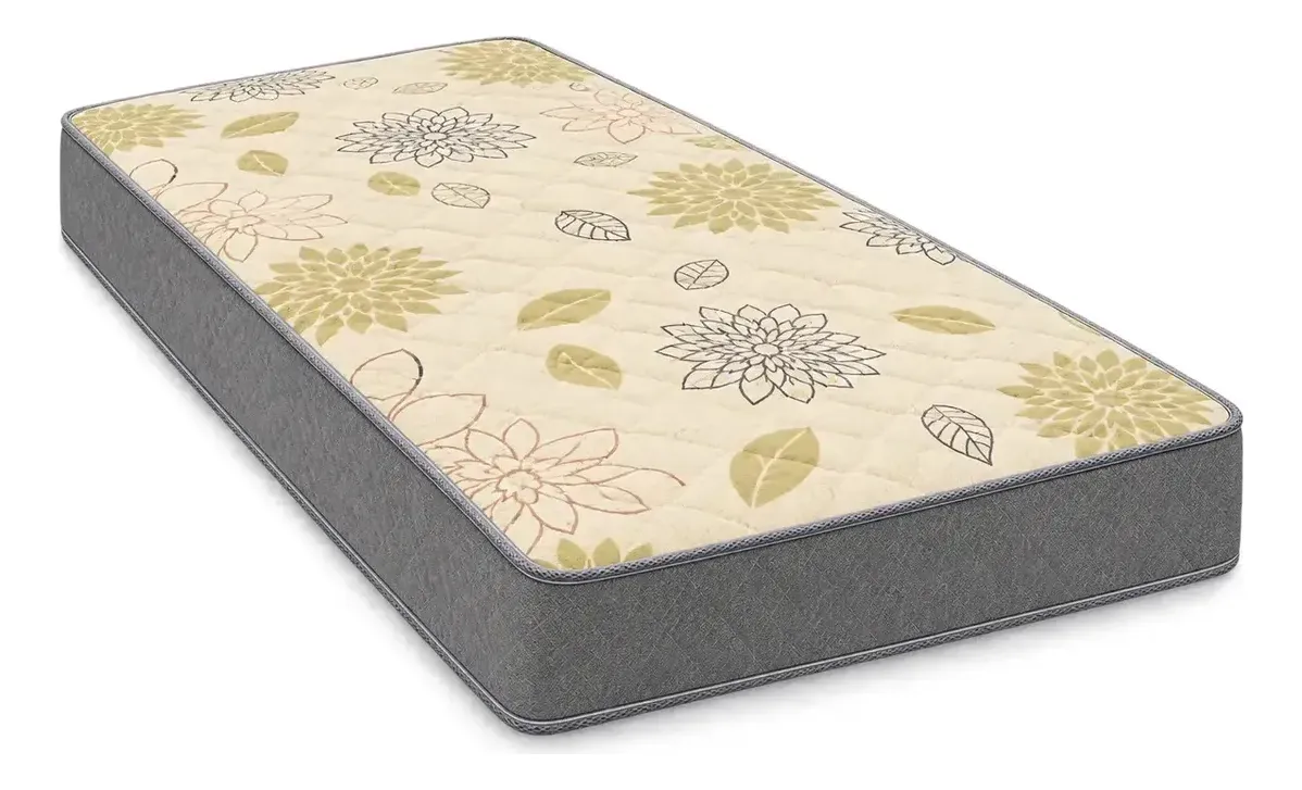 Colchão Solteiro D33 88x188x12 Beliche Cama Solteiro Vácuo