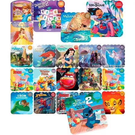 Kit Minhas Primeiras Historias Disney Com 25 Unidades