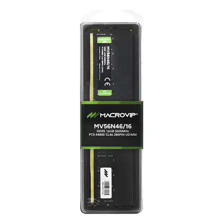 Memória DDR5 16GB 5600MHz Macrovip para Desktop