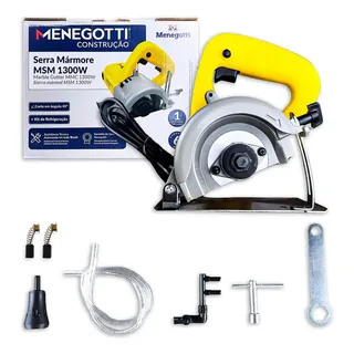 Serra Mármore Menegotti Msm-1300w Para Piso E Porcelanato 1300w 220v