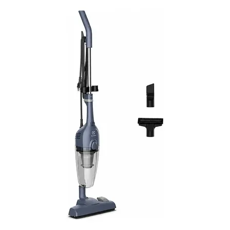 Aspirador de Pó Vertical 1600W Electrolux com cabo 6m portátil de mão 2 em 1 potente com capacidade 950 ml filtro HEPA STK17 - Azul