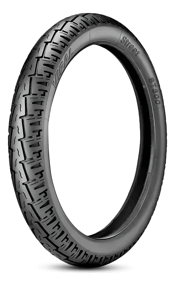 Pneu Moto Traseiro Aro 18 90/90-18 Vipal 57p Tt Street St300