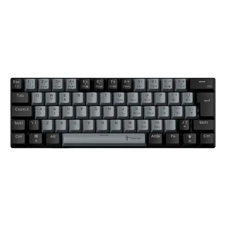 Teclado Mecânico Gamer 60% Switch Huano Brow Red Pc Computador Switch Vermelho Português Brasil - Titorion