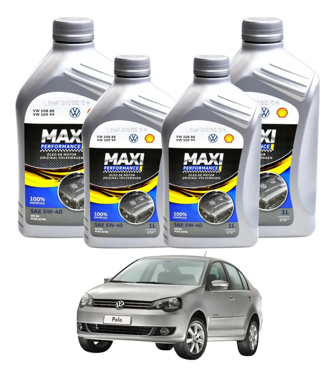 4l Óleo 5w40 Sintético Volkswagen 508