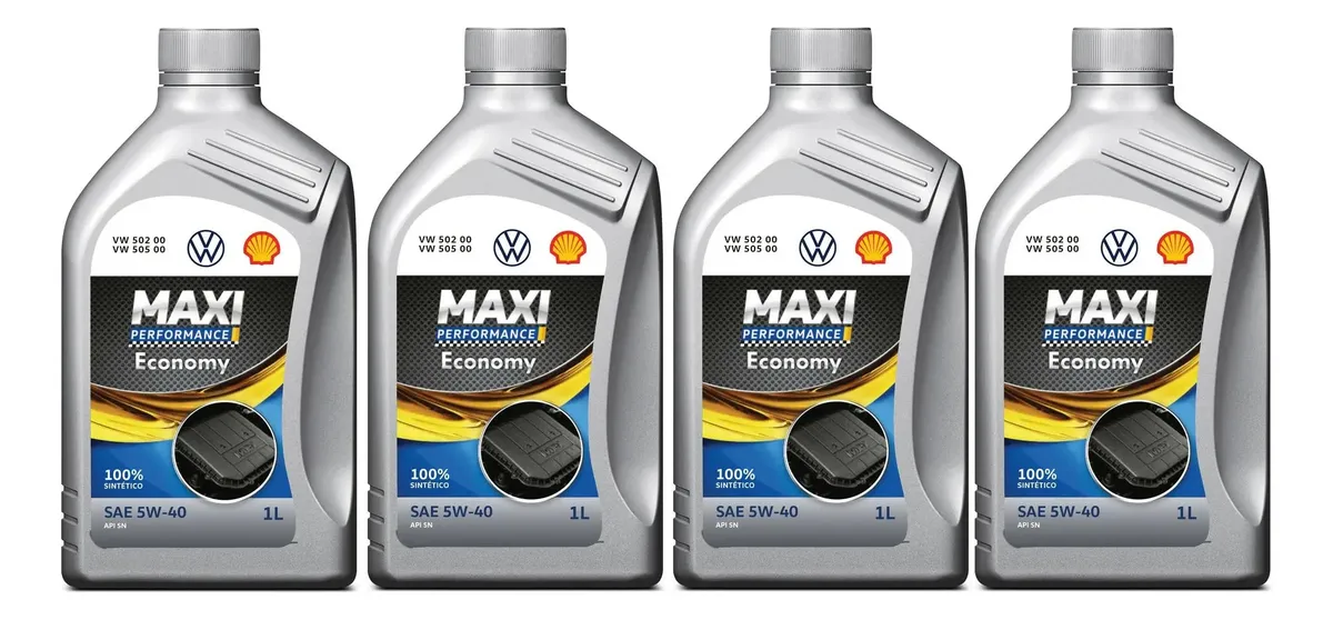 4l De Óleo Sintético 5w40 Volkswagen Fox / Crossfox 2004 A 2