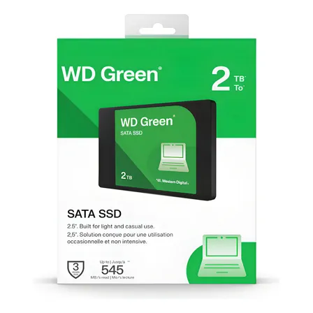 Ssd Wd Green 2.5 2tb Sata Iii 545 Mb/s - Wds200t5g0a