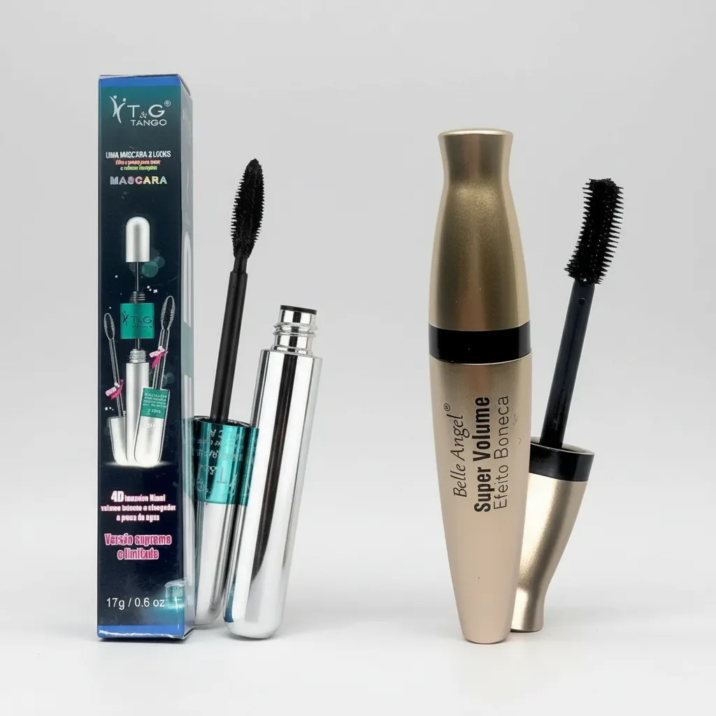 Kit Máscara De Cílios Tango + Rímel Super Volume Belle Angel Preto