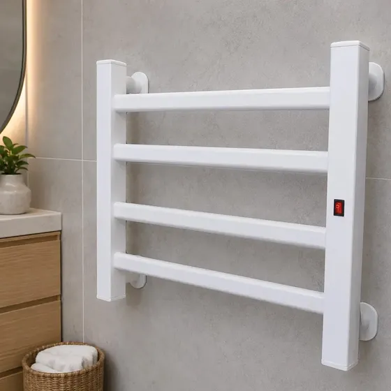Aquecedor De Toalhas Elétrico Cor Branco