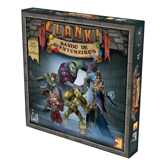 Clank!: Bando De Aventureiros (expansão) Jogo De Tabuleiro