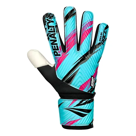 Luva De Goleiro Penalty Delta Race Xxiv Cor Celeste Tamanho 10