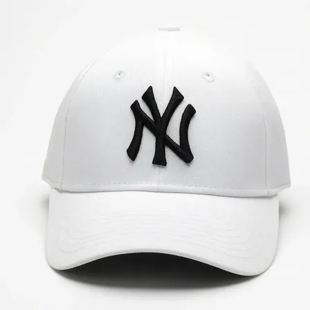 Boné Ny New York Masculino Feminino Unissex Fitão Blogueira Cor Branco E Preto Tamanho Un