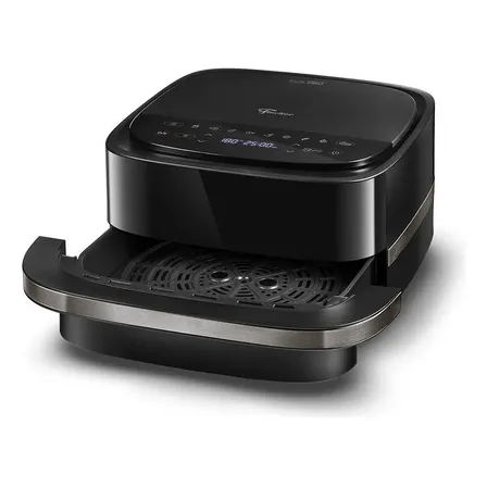 Fritadeira Elétrica Fischer Air Fryer Dual Grill 220v 4l Preto