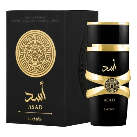 Perfume Lattafa Asad 100ml Original Eau de Parfum Masculino Importado