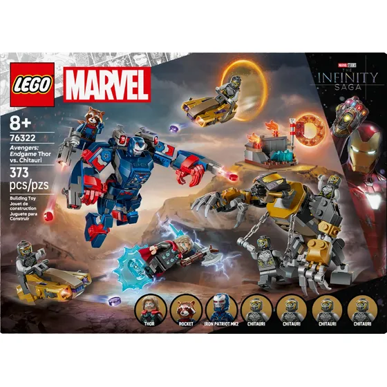 Lego® Marvel Vingadores: Ultimato Thor Vs. Chitauri 76322