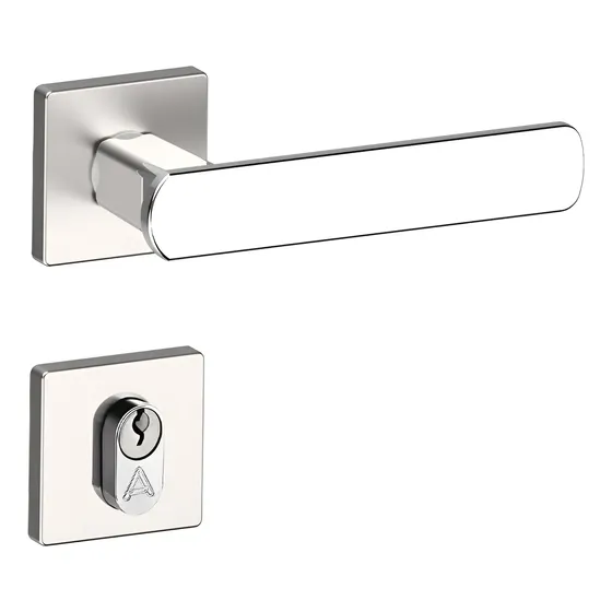 Fechadura Aliança Legacy Inox Cromado para Porta de Madeira 40mm