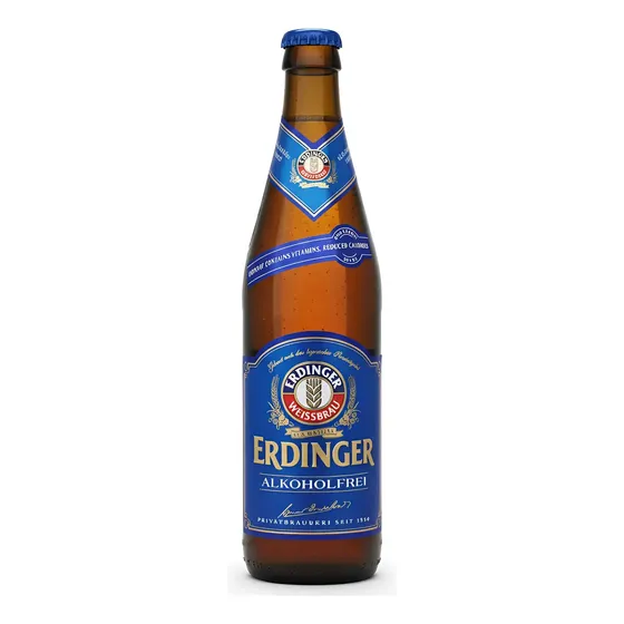 Cerveja Erdinger Alkoholfrei Sem Álcool 500ml Alemanha