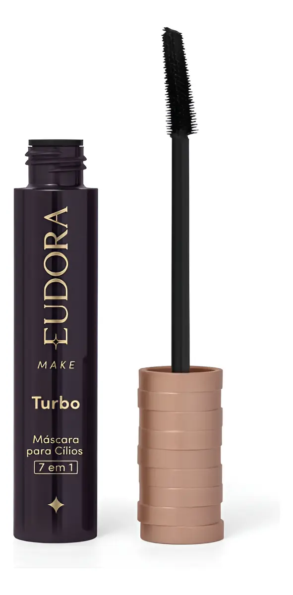 Máscara De Cílios Make Turbo Soul Cílios 20x Mais Volume 10g Preto