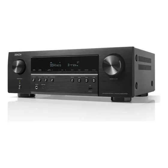 Receptor Denon AVR-S770h 7.2 Canais 8k Dolby Atmos Heos Preto