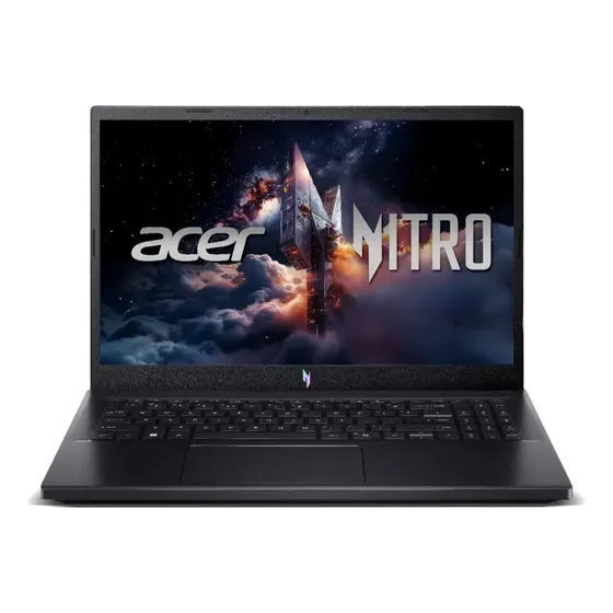 Notebook Acer Gamer Nitro V15 Core I7 13ª Ger. 32gb 512ssd Rtx4060 8gb Nvidia Geforce Tela 165hz Full Hd Linux Anv15-52-76np