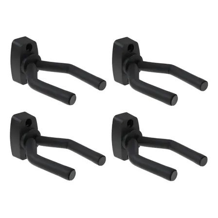 Kit 4 Suportes de Parede Don Caprini para Violão Guitarra Baixo Ukulele