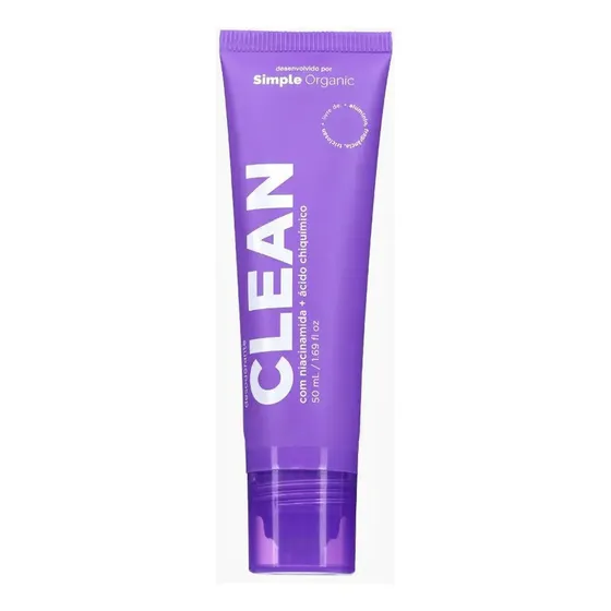 Clean Desodorante 50 Ml Simple Organic - Clean