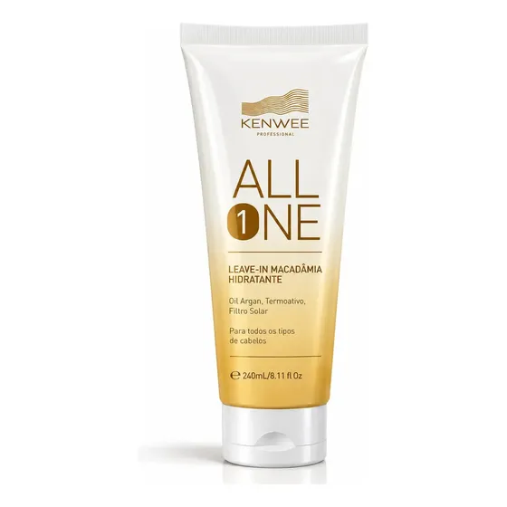 Leave-in Kenwee Profissional Com Argan E Extratos Naturais