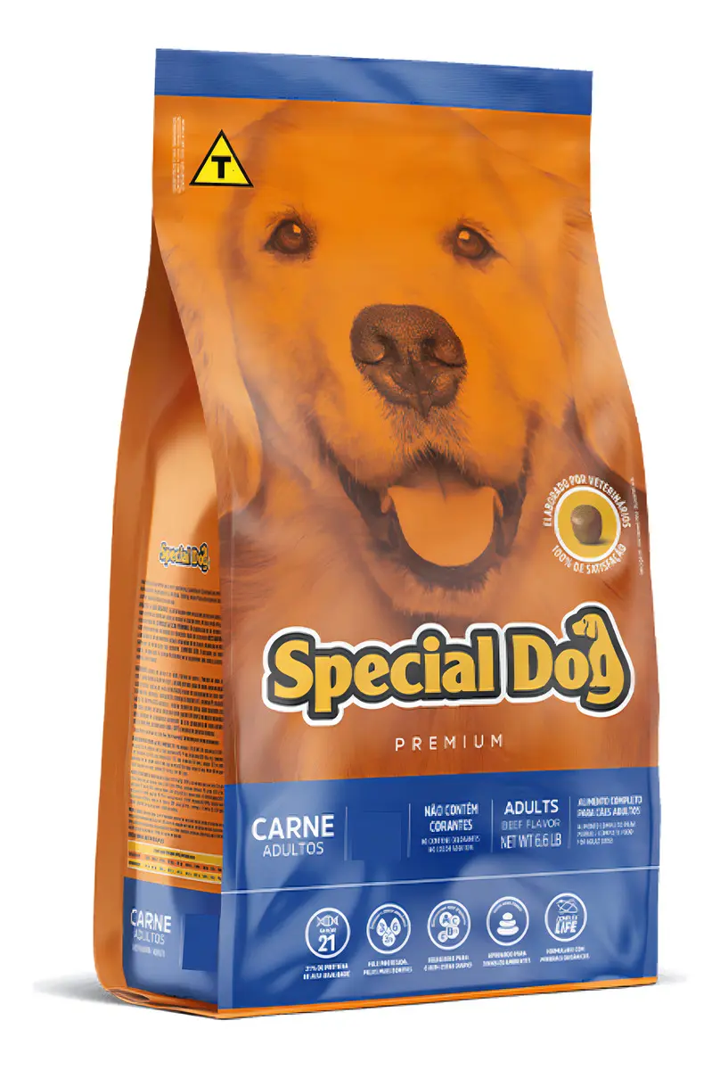 Ração Special Dog Premium Sabor Carne Para Cães Adultos 15kg